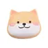 Estojo Para Lentes De Contato   Shiba Inu   Cachorro   Cão Cor Amarelo