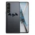 Estojo Para Sony Xperia 1 V Fosco Com Logotipo De Metal