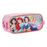 Estojo Rosa Princesa Disney