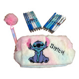 Estojo Stitch Aveludado Fofo
