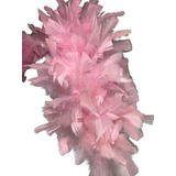 Estola Bua Boa Pluma Casamento Estola Noiva Rosa Un