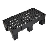 Estrado Pallet Plástico C 13 Altura 41x82   6 Prolongadores