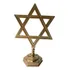 Estrela De Davi - 24cm Dourado - Enfeite Para Mesa