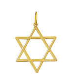Estrela De Davi Ouro