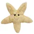 Estrela Do Mar De Pelúcia Marrom 42 Cm