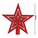 Estrela Natalina Decorativa 17cm