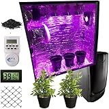 Estufa Cultivo Plantas Iniciantes PC Grow Full Spectrum 84w