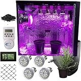 Estufa Cultivo Plantas Iniciantes PC Grow Full Spectrum Max 112w