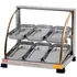 Estufa De Salgados Vitrine Expositora 6 Bandejas Dupla Inox