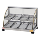 Estufa Para Salgados 8 Bandejas Dupla Marchesoni Ef 2 281 Cinza 220v 55x37cm
