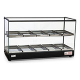 Estufa Vitrine Para Salgados 10 Bandejas Evr Dupla Titã 220v
