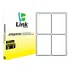 Etiqueta Adesiva Carta 106,36x138,11 Caixa Com 100 Folhas Cor Branco Desenho Impresso Nenhum Link Etiquetas 8005