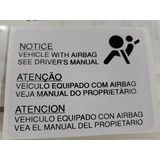 Etiqueta Air Bag Vectra 1997 A 2005 Gm 93251314