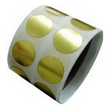 Etiqueta Bolinha Dourada 1