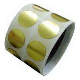 Etiqueta Bolinha Dourada 1