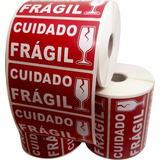 Etiqueta Cuidado Frágil - Millheiro - 100x50 