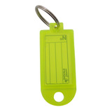 Etiqueta Dovale Amarelo Fluorescente