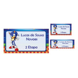 Etiqueta Escolar Personalizada Kit