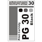 Etiqueta Para Cartucho Canon 30 Black (pg 30) - 10 Unidades