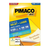 Etiqueta Pimaco Inkjet Laser