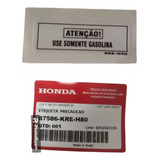 Etiqueta Precaucao Start 160