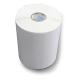 Etiqueta Térmica 50x25 X 2 Colunas ( 5x2,5 ) Adesiva Rolo Cor Branco Desenho Impresso Branca