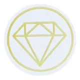 Etiquetas Adesivas Diamante Com