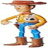 Etitoys Boneco Toy Story Woody Xerife, Amarelo Com Azul E Marrom