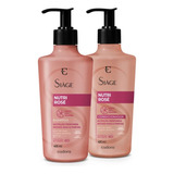 Eudora Shampoo E Condicionador Kit Nutri Rosé