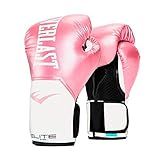 Everlast Elite Pro Style Luvas De Treinamento, Rosa/branco