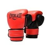 Everlast Luva De Treinamento Powerlock2, 473 Ml, Vermelha/preta