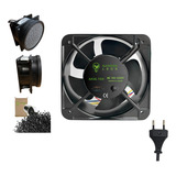 Exaustor 120mm Filtro Carvão Anti Odor Grow Cultivo Indoor