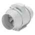 Exaustor Axial In line Turbo Exl1500 150mm 65w   Ventisol Cor Branco 220v