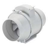 Exaustor Axial In line Turbo Exl1500 150mm 65w   Ventisol Cor Branco 220v