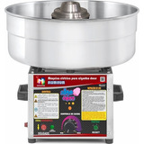 Excelente Maq  P  Algodão Doce Prof  12x S  Juros   Kit