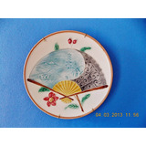 Excepcional Prato Antigo Majolica