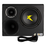 Exclusive Trio 8 Preto Caixa Amplficada Xc 300