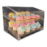 Expositor Acrilico Donuts Cupcake