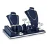 Expositor De Joias Display Vitrine Courino Kit 13 Pçs Luxo