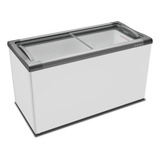 Expositor Horizontal 1 Porta Metalfrio 388l Branco 127v Nf40