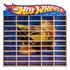 Expositor Porta Carrinhos Hotwheels Adesivado Azul Estante