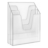 Expositor Triplo Vertical Cristal Organizador Acrimet