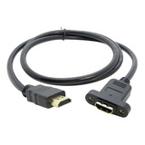 Extensão Hdmi Macho Para Fêmea De Painel