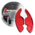 Extensor Borboleta Audi A1 A3 A4 A5 Q3 Paddle Shift Vermelho