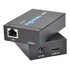 Extensor Hdmi Rj45 60m 60 Metros Adaptador Cabo Rede Cat 6 7