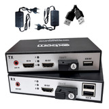 Extensor Hdmi Via Fibra