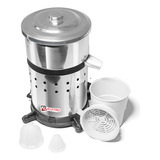 Extrator Espremedor De Sucos Laranja Inox 500w Profissional Cor Prateado Frequência 60hz 127 220v