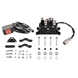 Extreme Max Controle Remoto Sw & Rly Assy Runva 5600.3060 Substituição Universal Contator/relé Com Kit De Interruptor Basculante Do Guidão Para Guinchos Atv De 907-1632 Kg