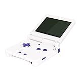 Extremerate Chameleon Roxo Azul Brilhante Personalizado Conjunto Completo Botões Para Gameboy Advance Sp, Substituição A B L R Botão Liga/desliga Botão Botão Botão D-pad Para Console Gba Sp - Console Não Incluído