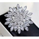 Exuberante Maxxi Broche Prateado